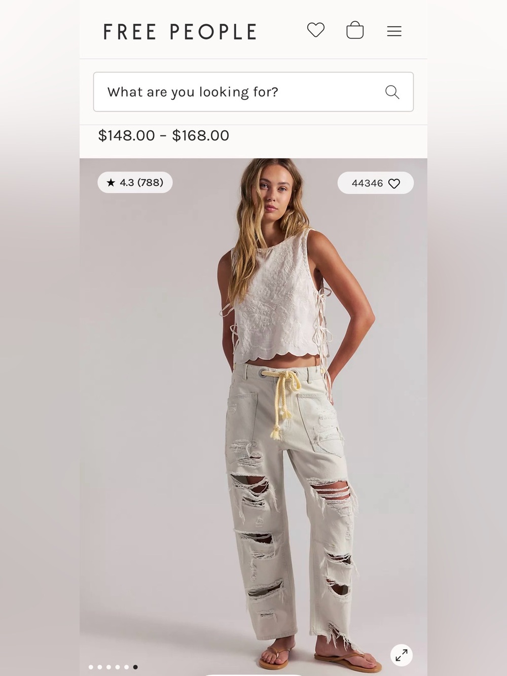 NWOT We The Free Distressed Moxies 🔥